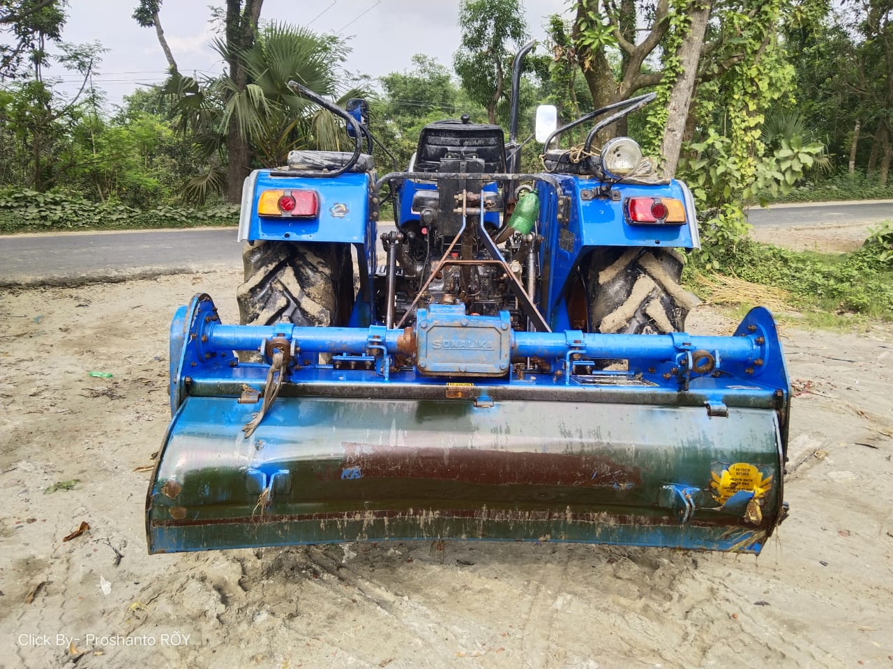 Back view - Sonalika  DI 50 RX PS Supreme